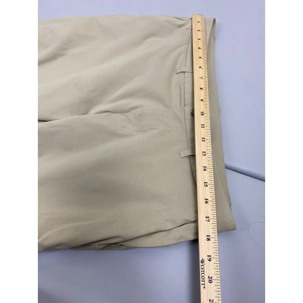 Lululemon ABC Classic Fit Trouser Pants Men size 34 Tan Brown Chino Performance